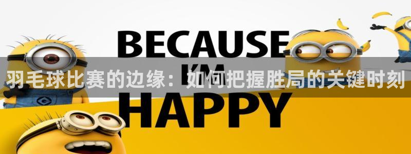 emc易倍官网app：羽毛球比赛的边缘：如何把握胜局的关键时